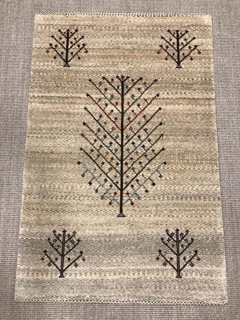 Loribaft Tappeto 80 x 120 Beige (Iran) Annodato A Mano