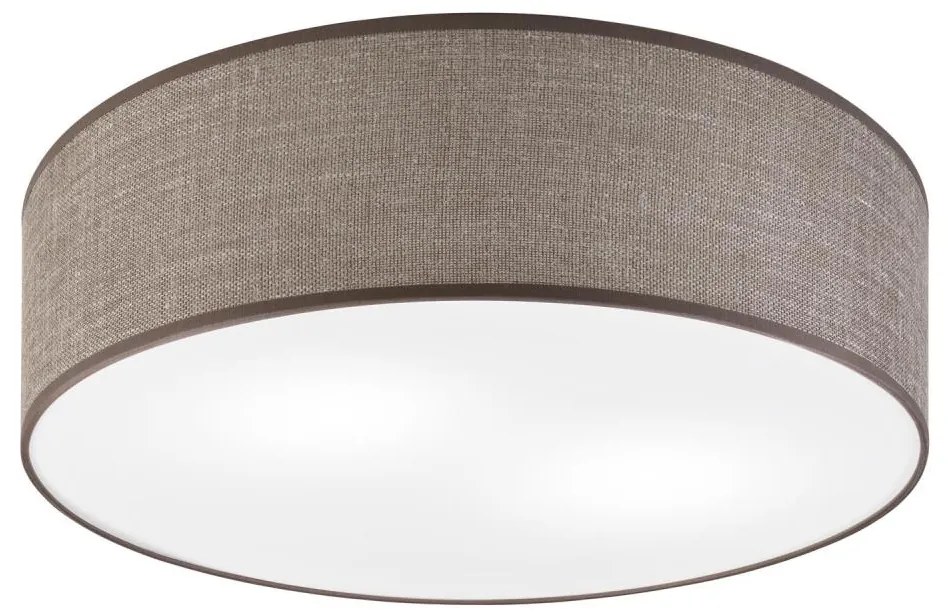 Plafoniera SIRJA 2xE27/15W/230V Ø 45 cm marrone