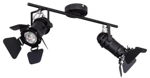 Globo 54650-2B - Faretto EGON 2xGU10/50W/230V