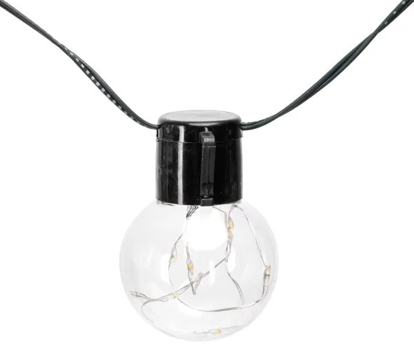 Aigostar - Catena solare a LED 20 LED/8 funzioni 11,5 m IP65 multicolore