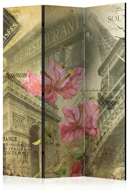 Paravento Bonjour Paris! [Room Dividers]