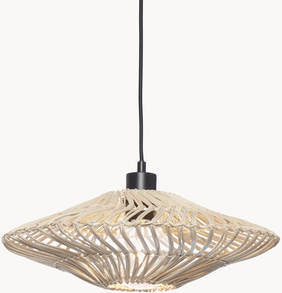 Lampada a sospensione in rattan Zanzibar