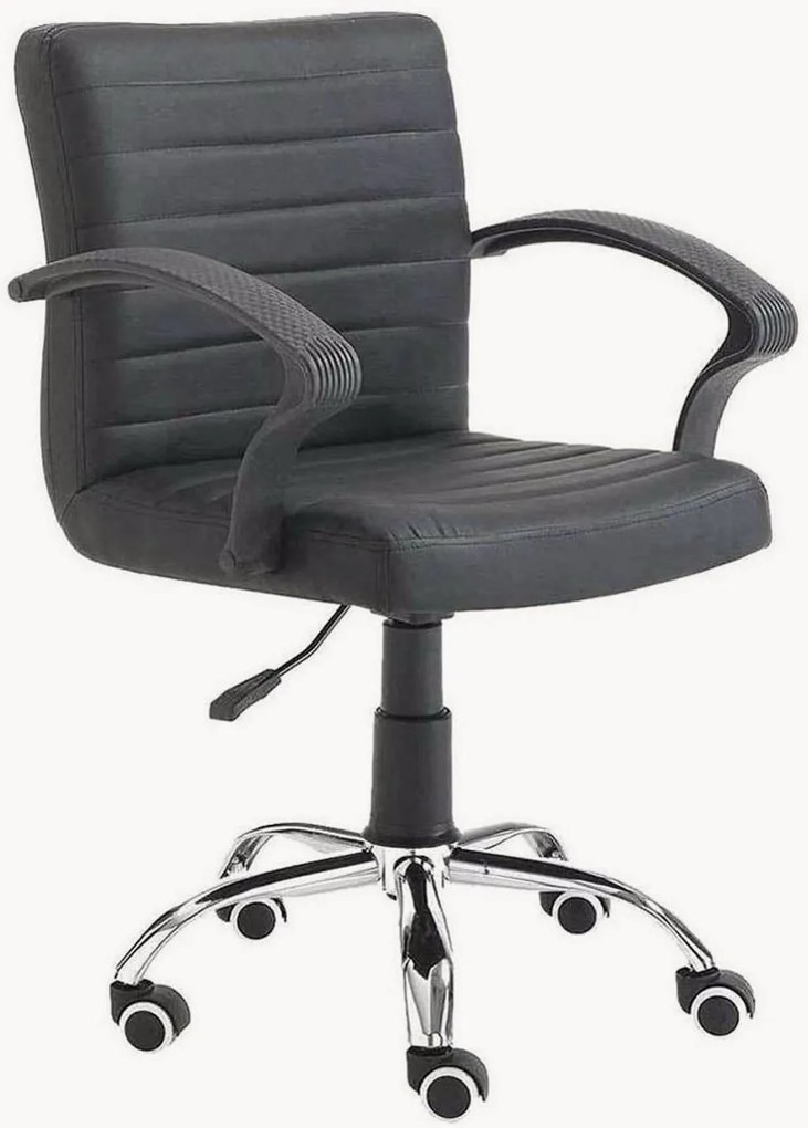 Sedia da scrivania in similpelle Pany