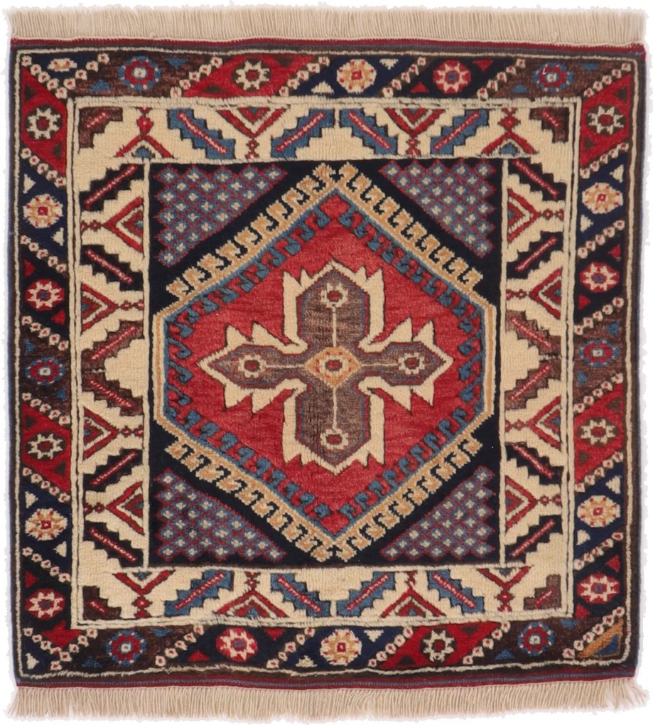 Kars Tappeto 90 x 90 (Iran) Annodato A Mano