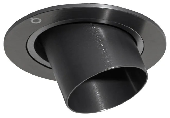 Faretto da incasso moderno canna di fucile GU10 35 mm rotondo orientabile - Installa