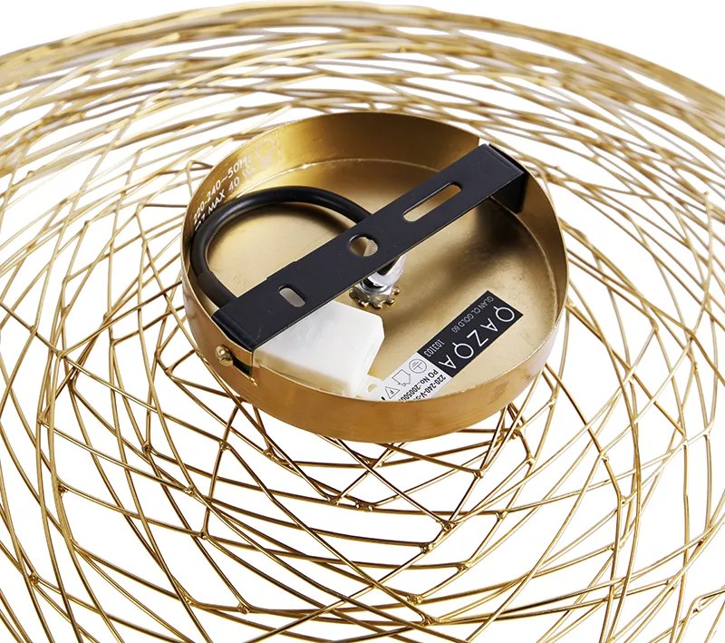 Plafoniera orientale oro 60 cm - Glan