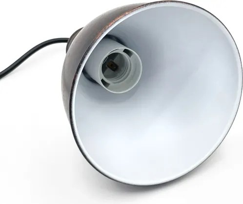 Brilagi - Lampadario LED sospeso su cavo RIDDY 1xE27/60W/230V rame/patina