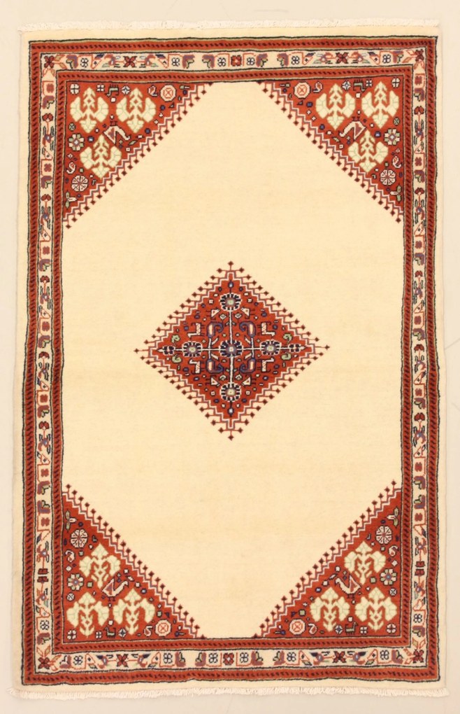 Rizbaft Tappeto 130x80 (Iran) Annodato A Mano