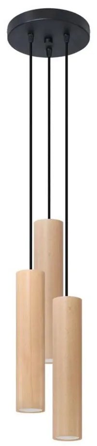 Sollux SL.1012 - Lampadario a sospensione con filo LINO 3xGU10/40W/230V