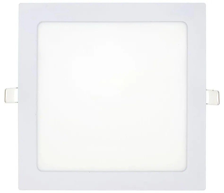Lampada LED da incasso SQUARE LED/18W/230V 6500K 22x22 cm bianco