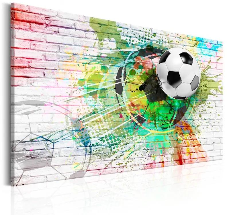 Quadro Colourful Sport (Football)