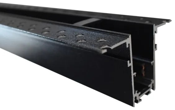 Luce a binario senza connessione elettrica MAGNETIC TRACK 1,5 m nera