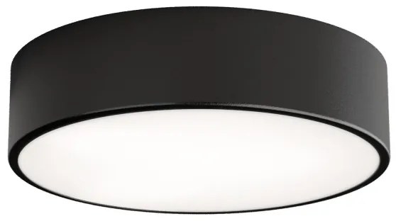 Brilagi - Plafoniera con sensore CLARE 2xE27/24W/230V diametro 30 cm nero