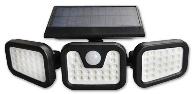 Faro solare con sensore LED/15W/3,7V 2400 mAh IP54 4500K