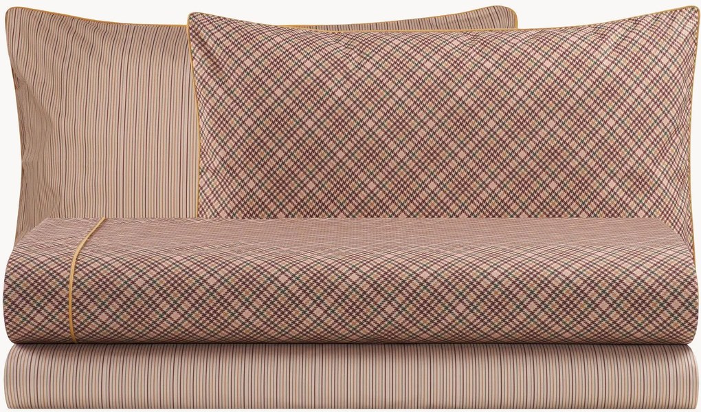 Set di biancheria da letto in percalle di cotone Keith