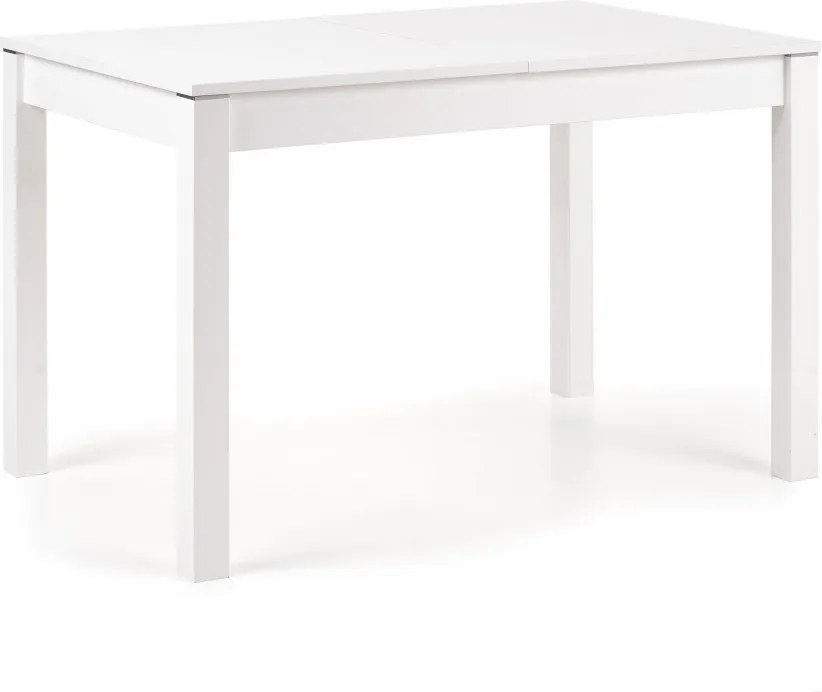 Tavolo Maurycy allungabile in bianco - L 118-158 x l 75 x h 76 cm