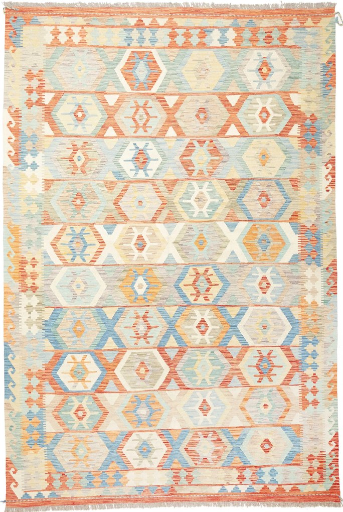 Kilim Tappeto 290x200 (Afghanistan) Tessuto A Mano