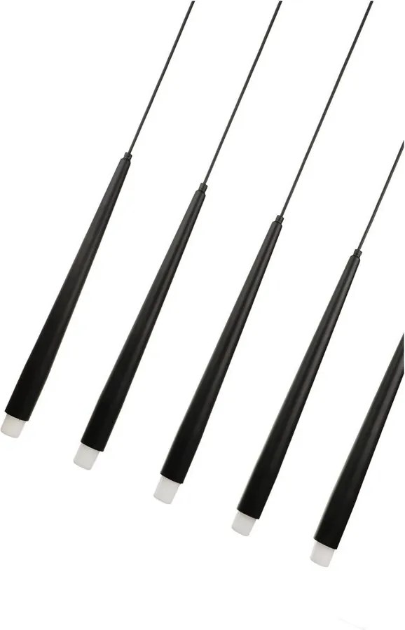 Lampadario nero Agusta – Squid Lighting