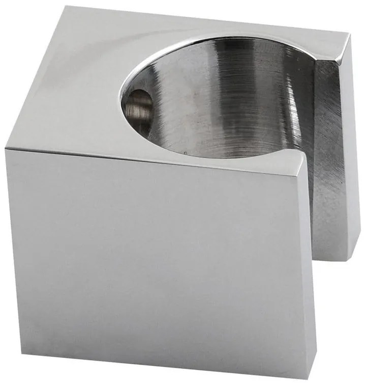 Supporto per doccia in ottone, argento - Sapho