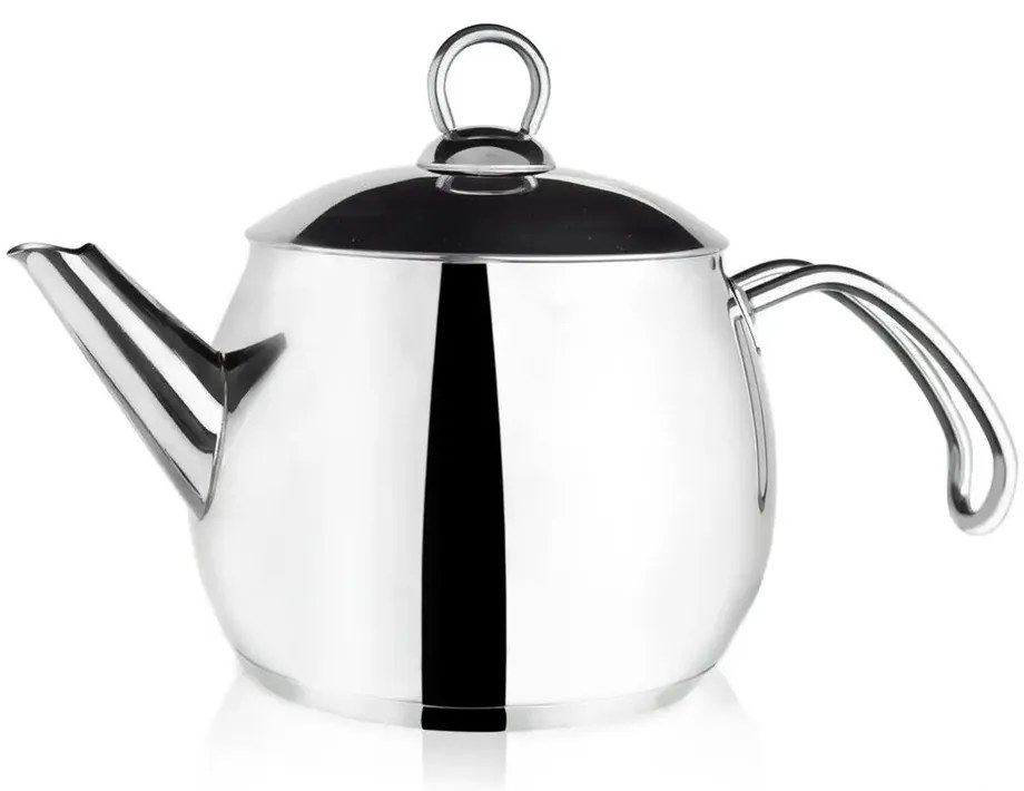 Teiera in acciaio inox argento 1 l Anett - Orion