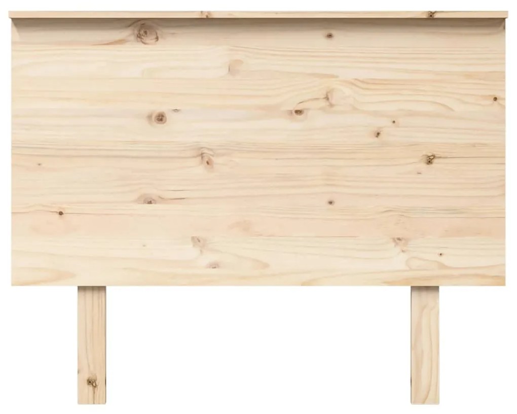Testiera per letto 104x6x82,5 cm legno massello di pino