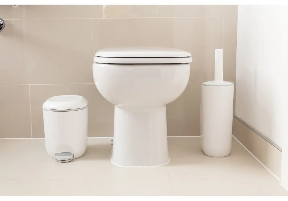 Scopino beige chiaro con contenitore Premium - Addis