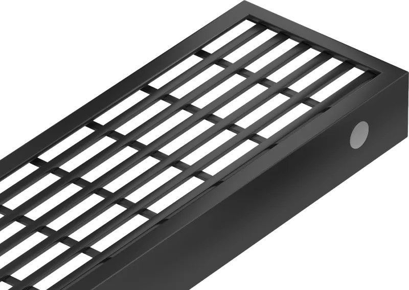 Mexen Flat M33 copertura per scarico lineare 100 cm, nera - 17330100