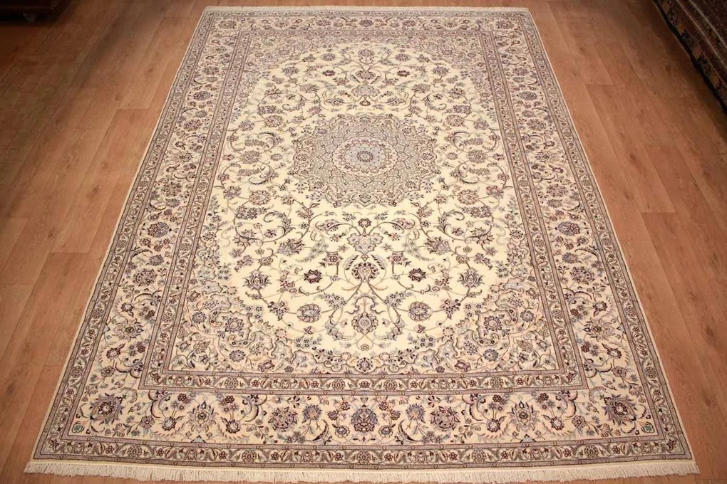 Nain Tappeto 260 x 360 (Iran) Annodato A Mano