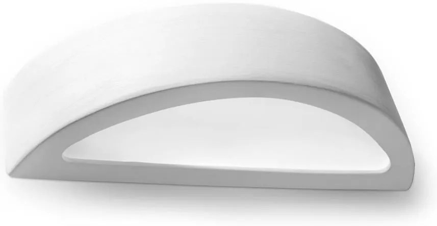 Sollux SL.0001 - Applique ATENA 1xE27/60W/230V 40,5 cm bianco
