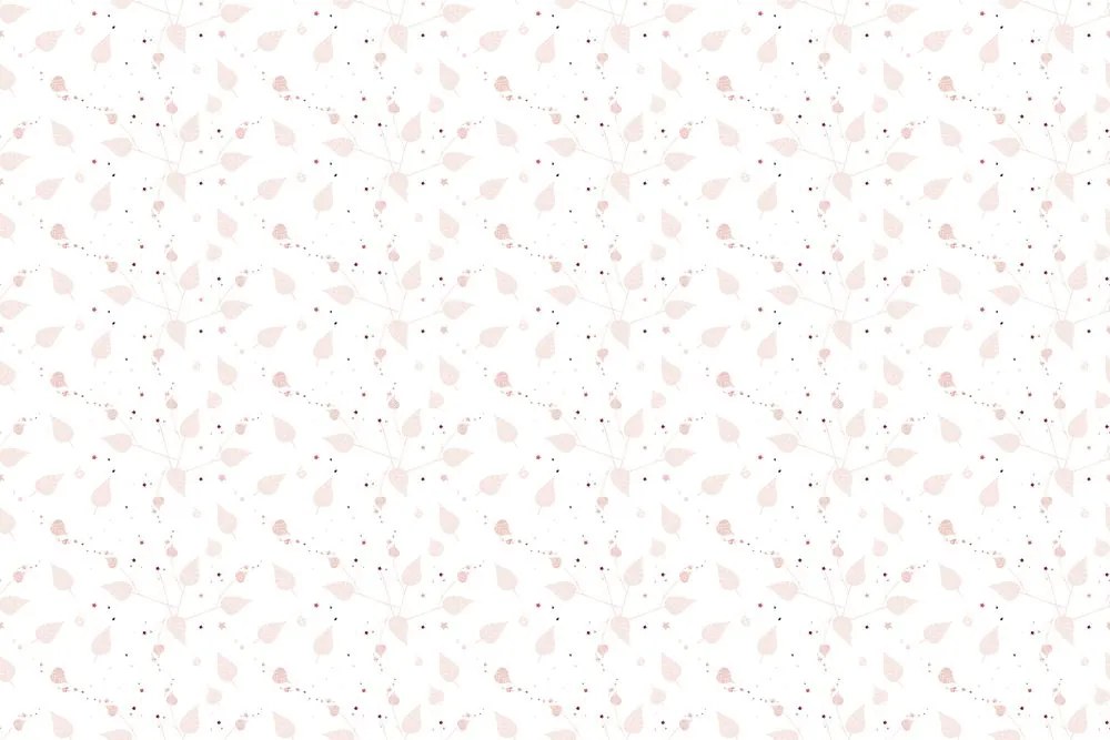 Carta da parati – Foglie delicate
