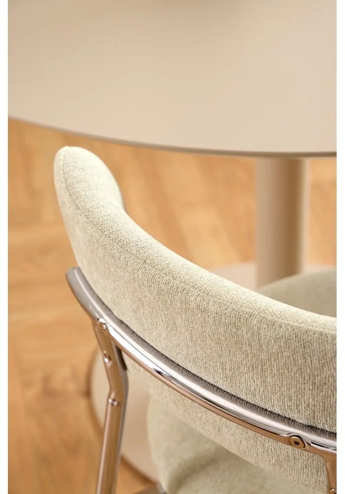 Sedia da pranzo color crema Lyric – Actona