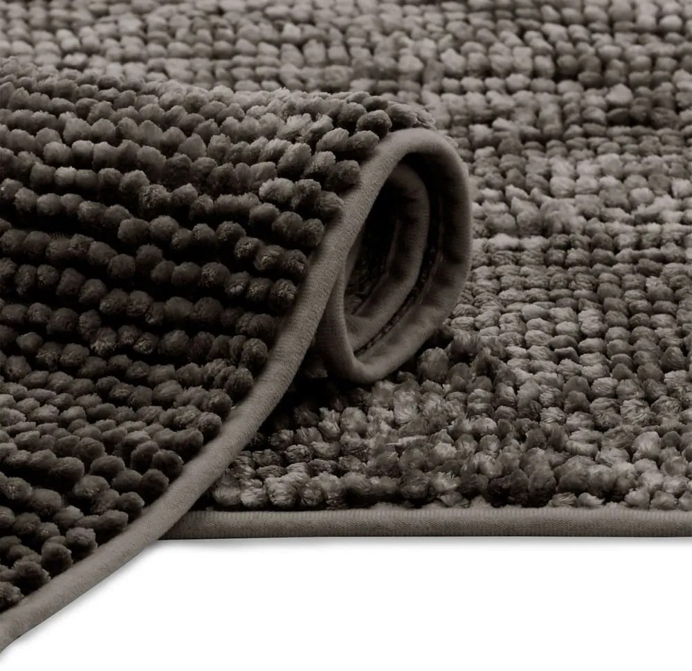Tappetino per il bagno grigio scuro 50x70 cm Bati – Restilo