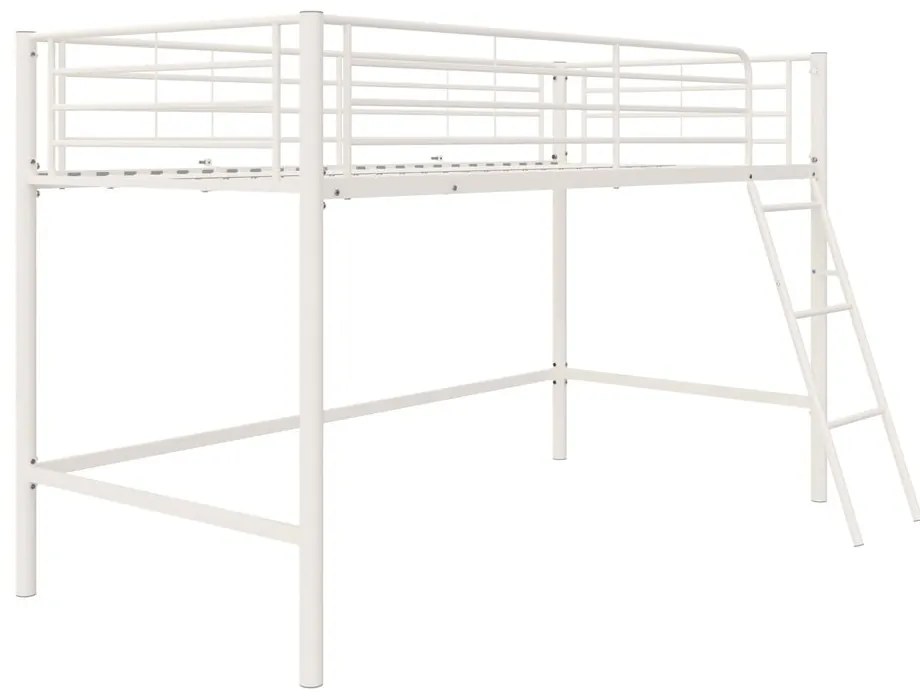 Letto bianco rialzato per bambini 90x200 cm Jodie - Støraa