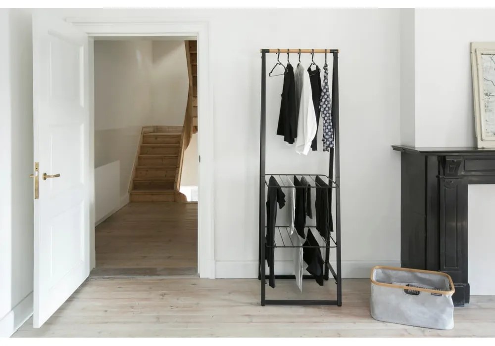 Appendiabiti in acciaio nero Linn - Brabantia