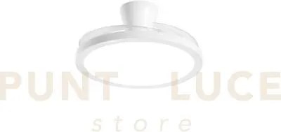 Plafoniera led ventilatore condor retrattile bianco 46w 4050lm cct ...