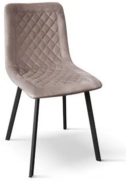 AULENA - sedia di design moderno in velluto