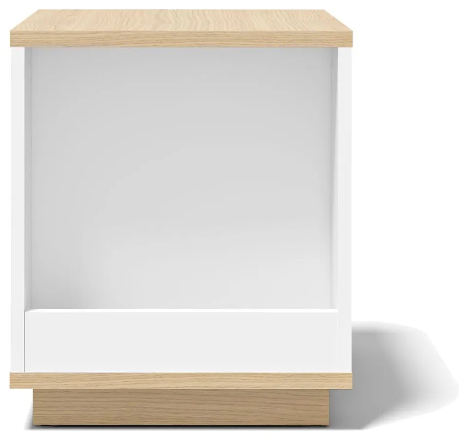 Tavolino in rovere 40x40 cm Ella - TemaHome