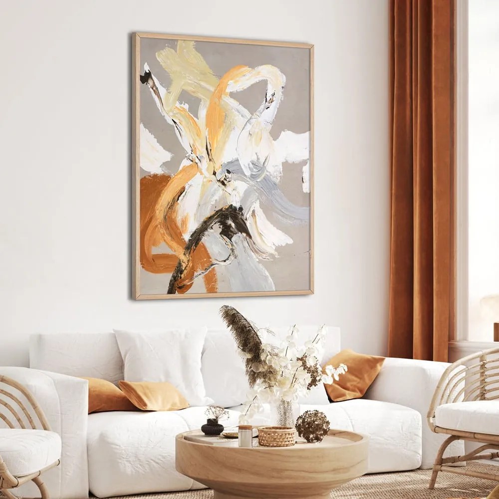 Quadro dipinto a mano 90x120 cm Go Ahead - Malerifabrikken