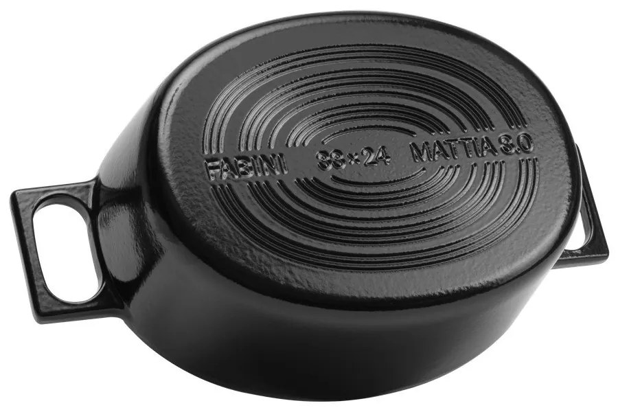 Teglia da forno in ghisa 25x43 cm Mattia 3.0 – FABINI