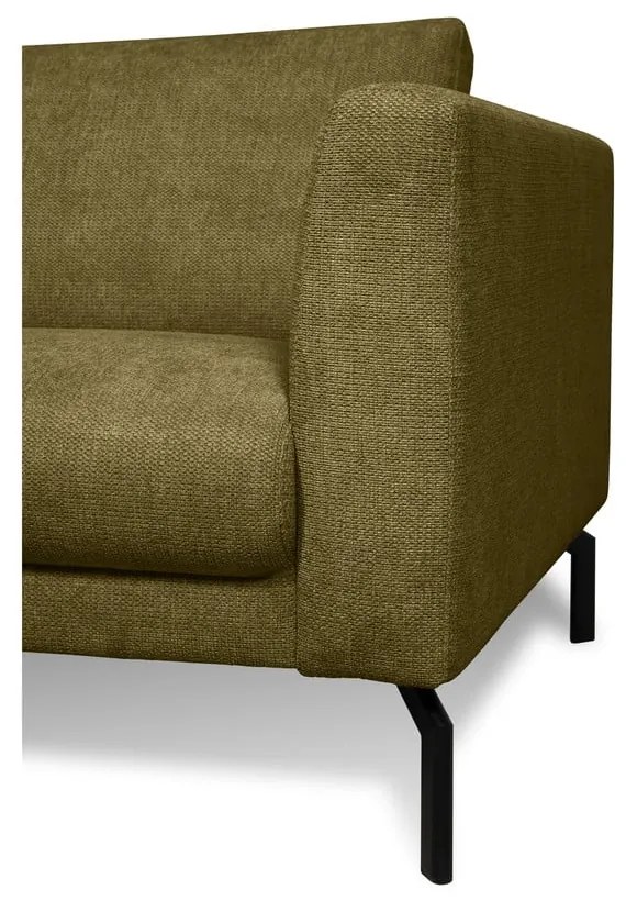 Divano color senape 216 cm Gomero - Scandic