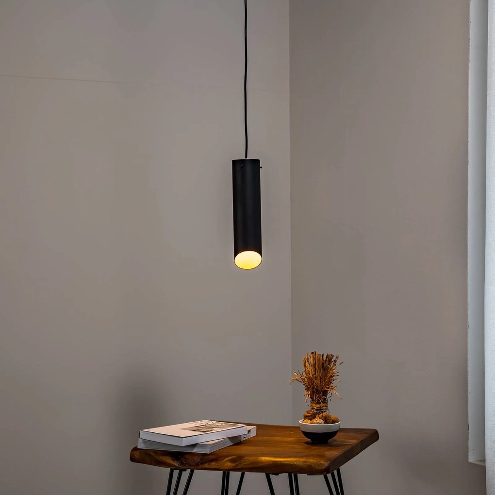 Opviq Lampada a sospensione Sivani MR-976, nero, metallo, Ø 8 cm