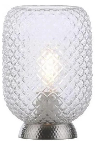 JUST LIGHT. 14906-55 - Lampada da tavolo REISHI 1xE27/40W/230V cromo