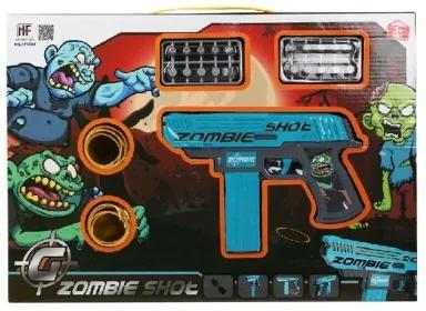 Playset Zombie Shot Pistola a Freccette Azzurro 43 x 30 cm (43 x 30 cm)