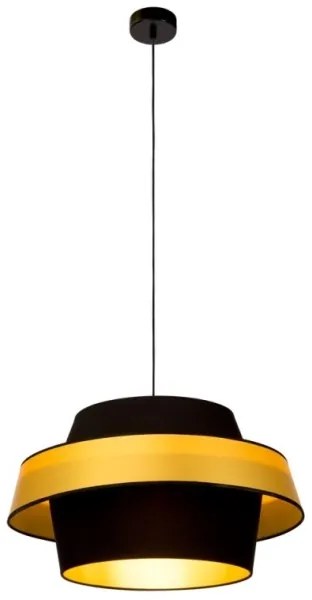 Spot-Light 150109104 - Lampadario a cavo PRETO GOLD 1xE27/60W/230V