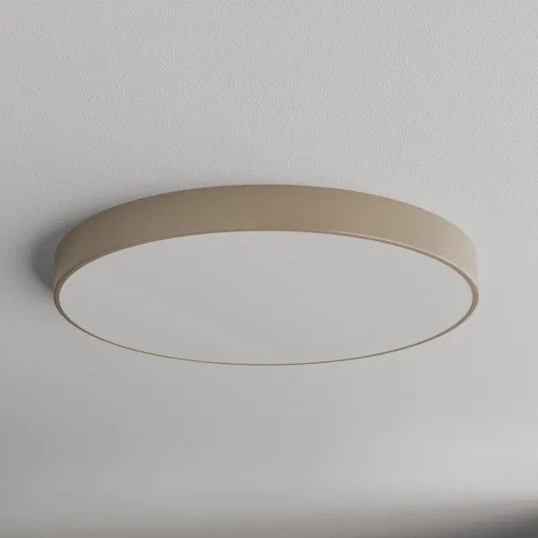 Brilagi - Plafoniera con sensore CLARE 6xE27/40W/230V diametro 80 cm beige