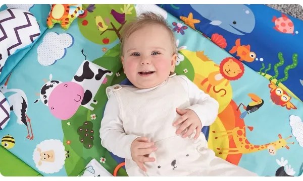 Lionelo - Tappeto da gioco per bambini ANIKA