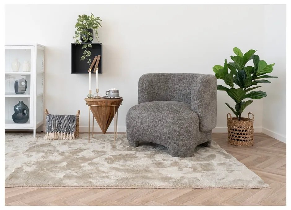 Coperta blu in cotone riciclato 130x180 cm Izmir – House Nordic