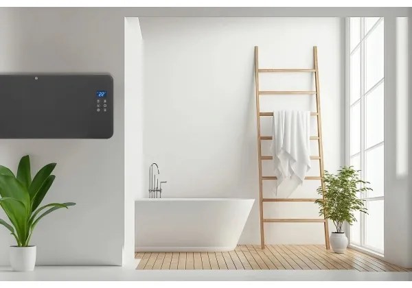 Concept KS4100 -Intelligente riscaldatore elettrico/termoconvettore 1000/2000W Wi-Fi IP24 grigio