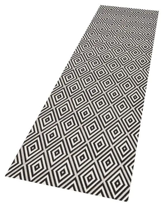 Tappeto da esterno bianco e nero , 80 x 150 cm Karo - NORTHRUGS