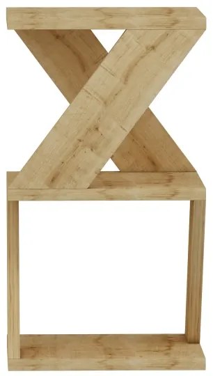 Tavolino ALBENI 50x30 cm marrone